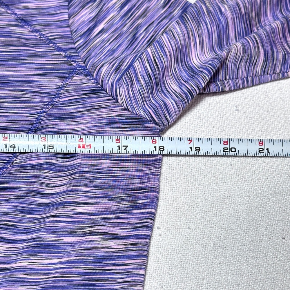NEW Zero Restriction Shae Performance 1/4 Zip Women Small Space Dye Purple Mock - Picture 8 of 12